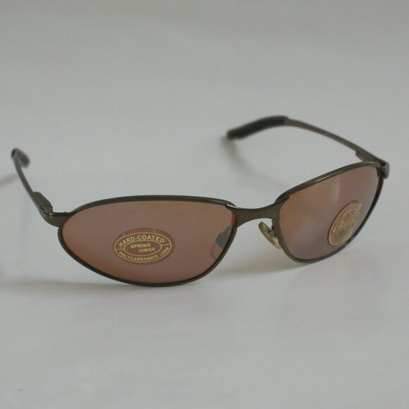 NWT 90's Vintage Sports wrap around metal frame Coppermax lens tech sunglasses - Picture 2 of 8